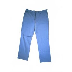 Men's Blue Casual Chino Pants